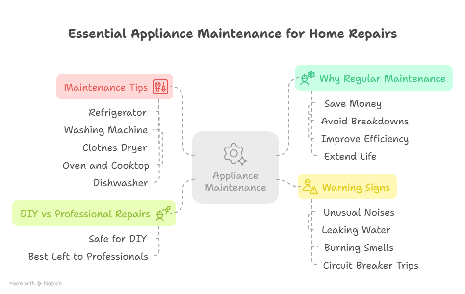 Essential Maintenance for Home Appliance Repairs
