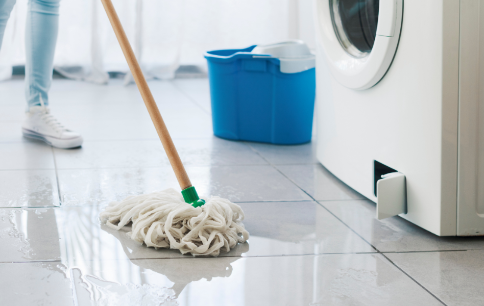 Leaking Water on the Floor from washing machine
